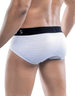 Malebasics Men's 3-Pack Classic Briefs MBT03 17 Malebasics Men's 3-Pack Classic Briefs MBT03 -Shop BoldBrief Malebasics MBT03 Blackwaist B 6