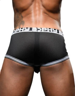 Andrew Christian Trophy Boy Mesh Boxer 92397 18 Andrew Christian Trophy Boy Mesh Boxer 92397 -Shop BoldBrief Mar 92397Boxer Black05