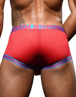 Andrew Christian Trophy Boy Mesh Boxer 92397 15 Andrew Christian Trophy Boy Mesh Boxer 92397 -Shop BoldBrief Mar 92397Boxer Red05