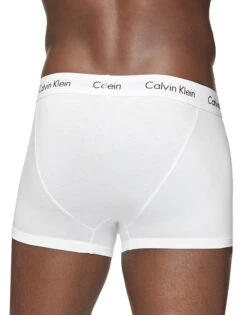 Calvin Klein Cotton Stretch Wicking 3 Pack Low Rise Trunk NB2614 -Shop BoldBrief NB2614 100 alternate2
