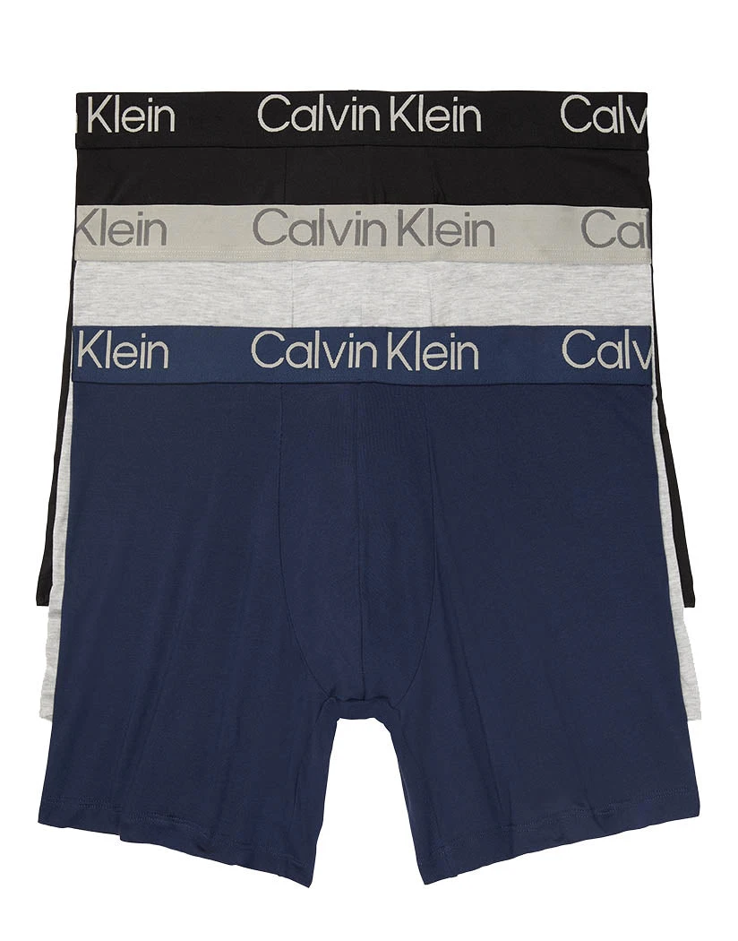 Calvin Klein Eco Pure Modal 3-Pack Boxer Brief NB3188 4 Calvin Klein Eco Pure Modal 3-Pack Boxer Brief NB3188 - Image 2