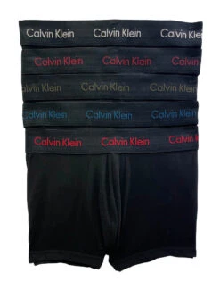 Calvin Klein Cotton Stretch Low Rise Trunk 5-Pack NB3394 -Shop BoldBrief NB3394 904F