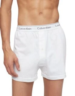 Calvin Klein Cotton Classics 3 Pack Knit Boxer NB4005 -Shop BoldBrief NB4005 100 alternate2