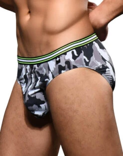 Andrew Christian Camo Boy Brief 3-Pack W/ Almost Naked 92260 -Shop BoldBrief Nov 922603 Pack Grey03