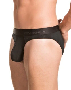 Obviously Men's PrimeMan Hipster Brief A04 24 Obviously Men's PrimeMan Hipster Brief A04 -Shop BoldBrief Obviously A04 Black 1A B 2