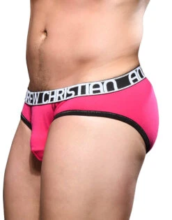 Andrew Christian Almost Naked Cotton Brief 92182 -Shop BoldBrief Oct 92182Brief Fuchsia03