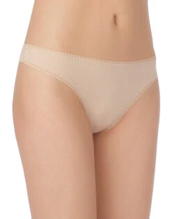 On Gossamer Cabana Pima Cotton Hip G Thong 1412 -Shop BoldBrief OnGossamer 1412 Champagne B