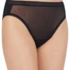 On Gossamer Mesh Hi-Cut Plus Size Brief Panty 3012X