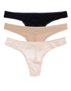 On Gossamer Mesh Hip-G 3 Pack Thong 3512P3