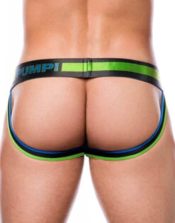 PUMP! Play Green Jockstrap 15052 -Shop BoldBrief PLAYgreenjock3