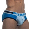 PUMP! Men's True Blue Low Rise Mesh Brief 12031 2 PUMP! Men's True Blue Low Rise Mesh Brief 12031 -Shop BoldBrief PUMP 12031 Blue B 1