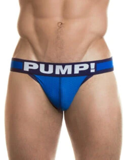 PUMP! Men's Titan Micro Mesh Jock Blue 15015