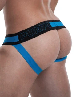 PUMP! Men's Sonic Low Rise Mesh Jock 15022 -Shop BoldBrief PUMP 15022 BlackBlue B 2