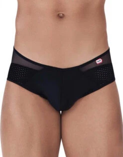 Pikante Leonidas Mesh Brief PIK-0342 -Shop BoldBrief Pikante 0342 Black 1