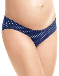 Playtex Maternity V-Front Hipster 3-Pack PMVFHS -Shop BoldBrief Playtex PMVFHS In the Navy White Dot Print White Gentle Peach B