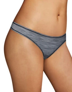 Maidenform Sport Thong MSPTHG -Shop BoldBrief Playtex MSPTHG Charcoal Heather Print B copy