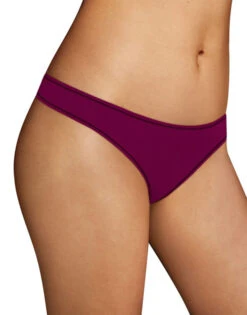 Maidenform Sport Thong MSPTHG -Shop BoldBrief Playtex MSPTHG Velvet Magenta Black B