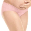 Playtex Maternity Fold Down Modern Brief 3-Pack PMMDBF -Shop BoldBrief Playtex PMMDBF In the Navy White Dot Print White Gentle Peach B 1