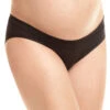 Playtex Maternity V-Front Hipster 3-Pack PMVFHS -Shop BoldBrief Playtex PMVFHS Crystal Grey Heather Print Cafe Au Lait Black B 1