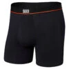 SAXX Non-Stop Stretch Cotton Boxer Brief Fly SXBB46 1 SAXX Non-Stop Stretch Cotton Boxer Brief Fly SXBB46 -Shop BoldBrief SAXX SXBB46 BLK B 1 Recovered