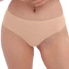 Fantasie Smoothease Invisible Stretch Thong FL2327 -Shop BoldBrief SMOOTHEASE NATURAL BEIGE NON WIRED BRALETTE FL2326 INVISIBLE STRETCH THONG FL2327 F TRADE WEB SS22