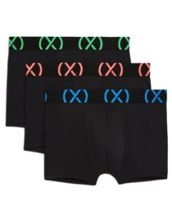 2xist X Sport 3-Pack No Show Trunk X20033