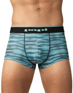 Papi Microflex Brazilian Trunks 2-Pack UMPA026 41 Papi Microflex Brazilian Trunks 2-Pack UMPA026 -Shop BoldBrief UMPA026 AquaSpaceDyeBlackBeauty 2Pack 4