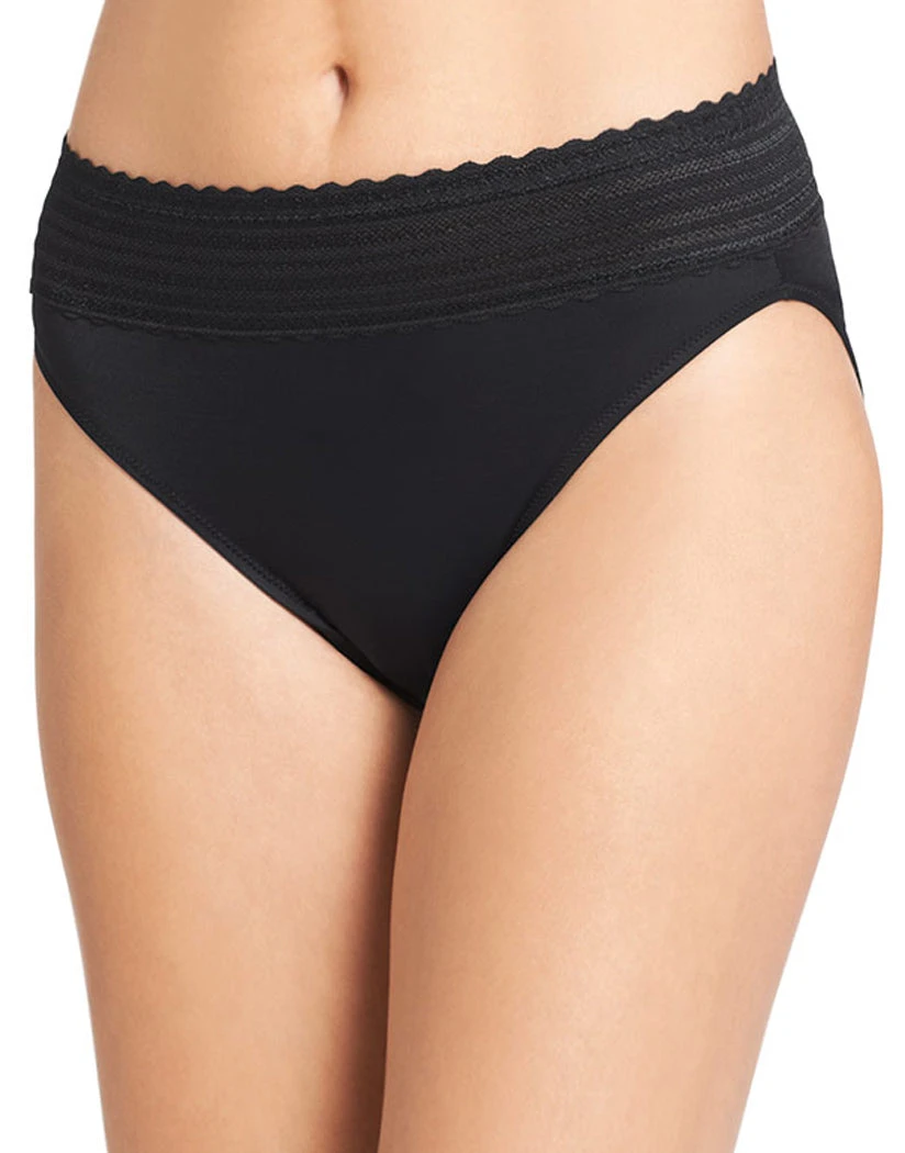 Warner's No Pinching No Problems Lace Trim Hi Cut Briefs 5109J 3 Warner's No Pinching No Problems Lace Trim Hi Cut Briefs 5109J