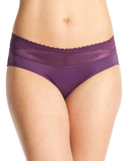Warner's No Pinching. No Problems With Lace Hipster 5609J -Shop BoldBrief Warner s 5609J Purple Fig B 774dfe40 eec5 4978 a63a 3efac4245b34