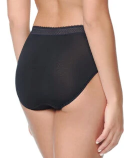 Warner's Breathe Freely Hi-Cut Brief RT4901P 10 Warner's Breathe Freely Hi-Cut Brief RT4901P -Shop BoldBrief Warner s rt4901p Rich Black B 2