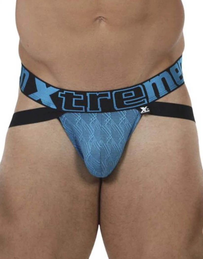 Xtremen Microfiber Jacquard Jockstrap 91069 3 Xtremen Microfiber Jacquard Jockstrap 91069