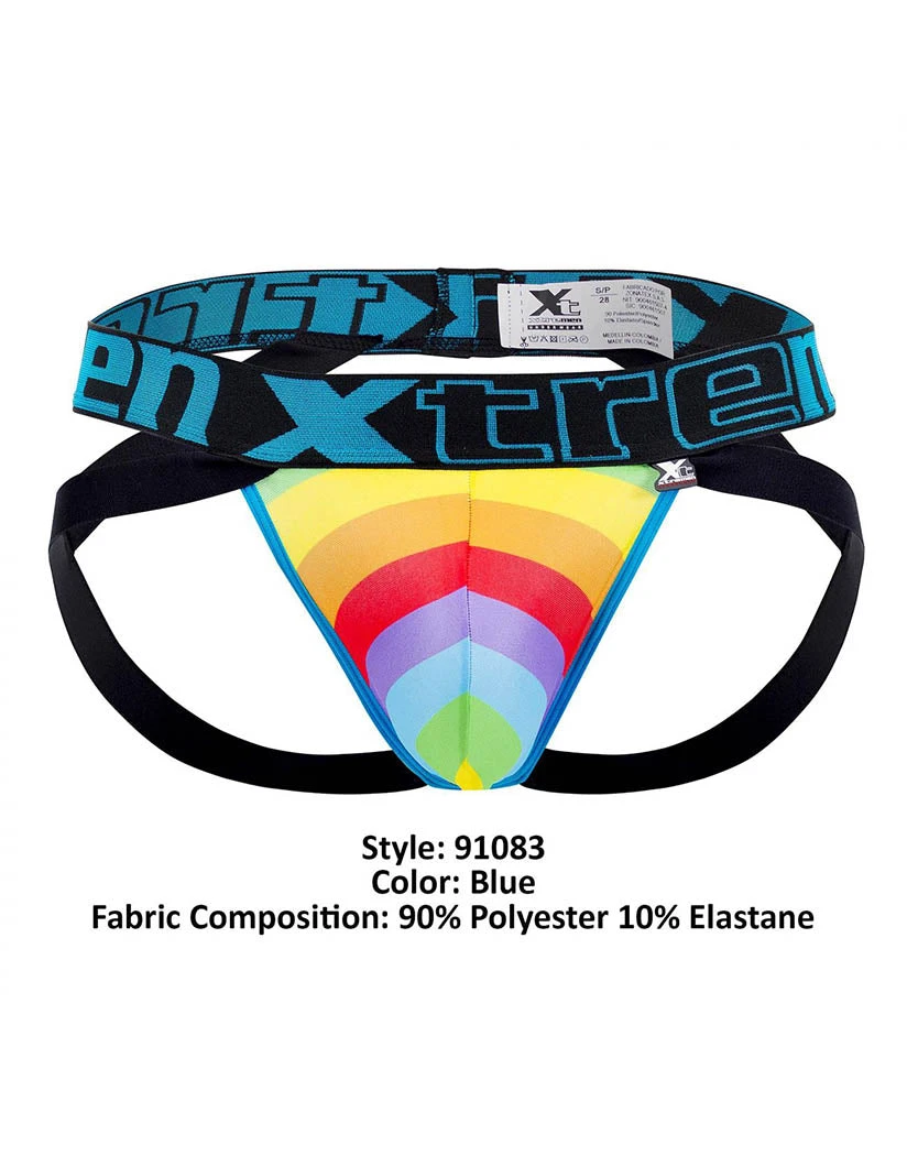 Xtremen Microfiber Pride Jockstrap 91083 6 Xtremen Microfiber Pride Jockstrap 91083 - Image 4