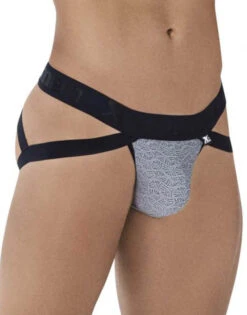 Xtremen Microfiber Jacquard Jockstrap 91085 10 Xtremen Microfiber Jacquard Jockstrap 91085 -Shop BoldBrief Xtremen 91085 Gray 3