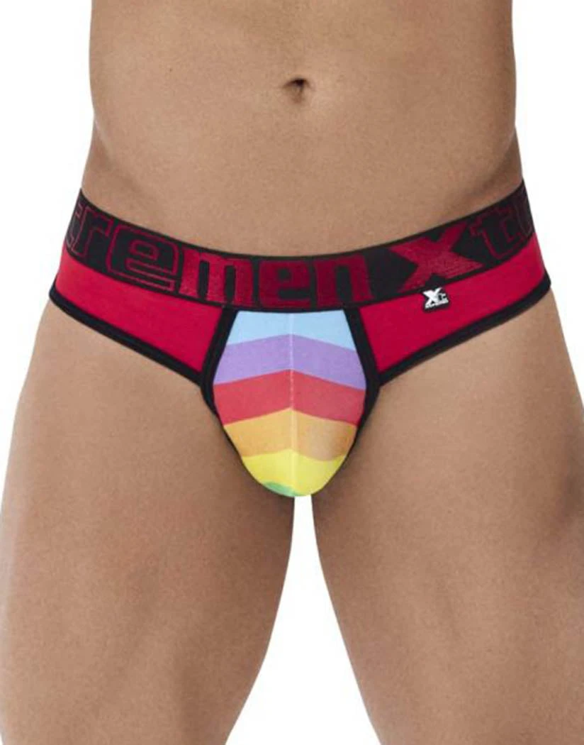 Xtremen Microfiber Pride Thong 91086 3 Xtremen Microfiber Pride Thong 91086