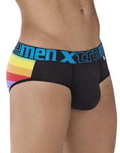 Xtremen Microfiber Pride Brief 91088 7 Xtremen Microfiber Pride Brief 91088 -Shop BoldBrief Xtremen 91088 Black 3