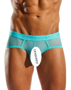 Cocksox Mesh Sports Brief CX76ME -Shop BoldBrief cx76me cool wave 2