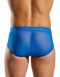 Cocksox Mesh Sports Brief CX76ME -Shop BoldBrief cx76me tranquil blue 4